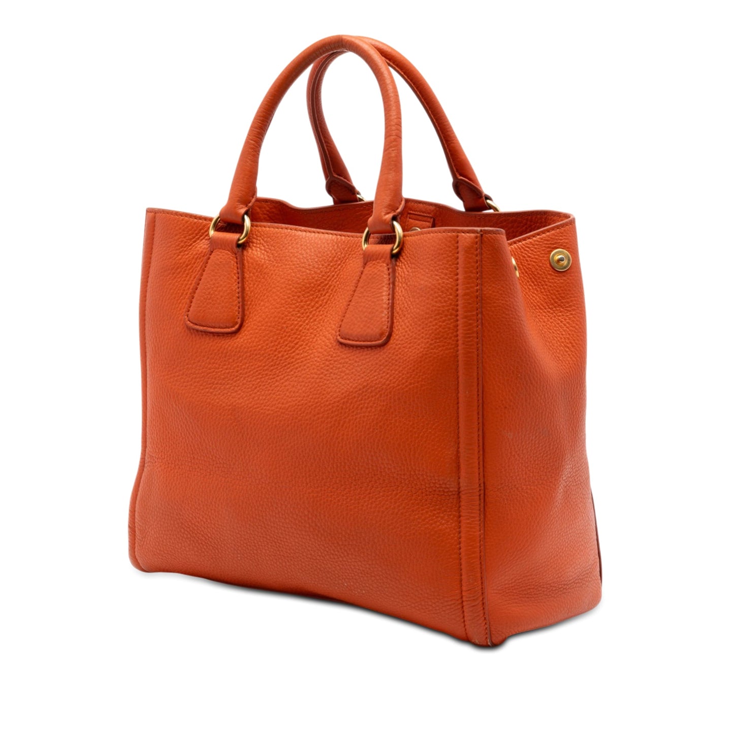 Prada Vitello Daino Open Convertible Tote