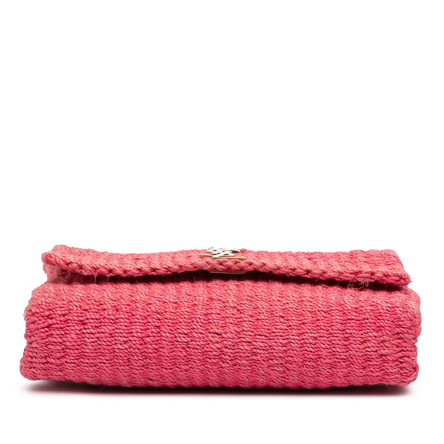 Saint Laurent Medium Raffia Monogram Kate Crossbody