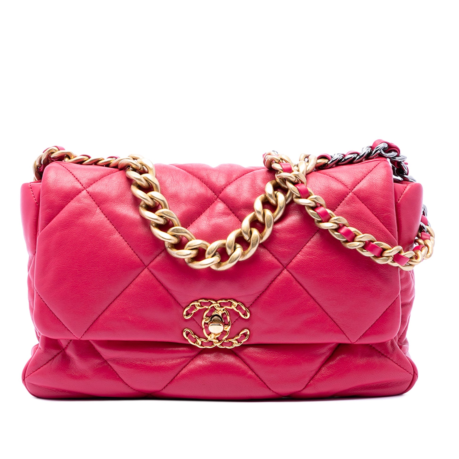 Chanel Large Lambskin 19 Flap