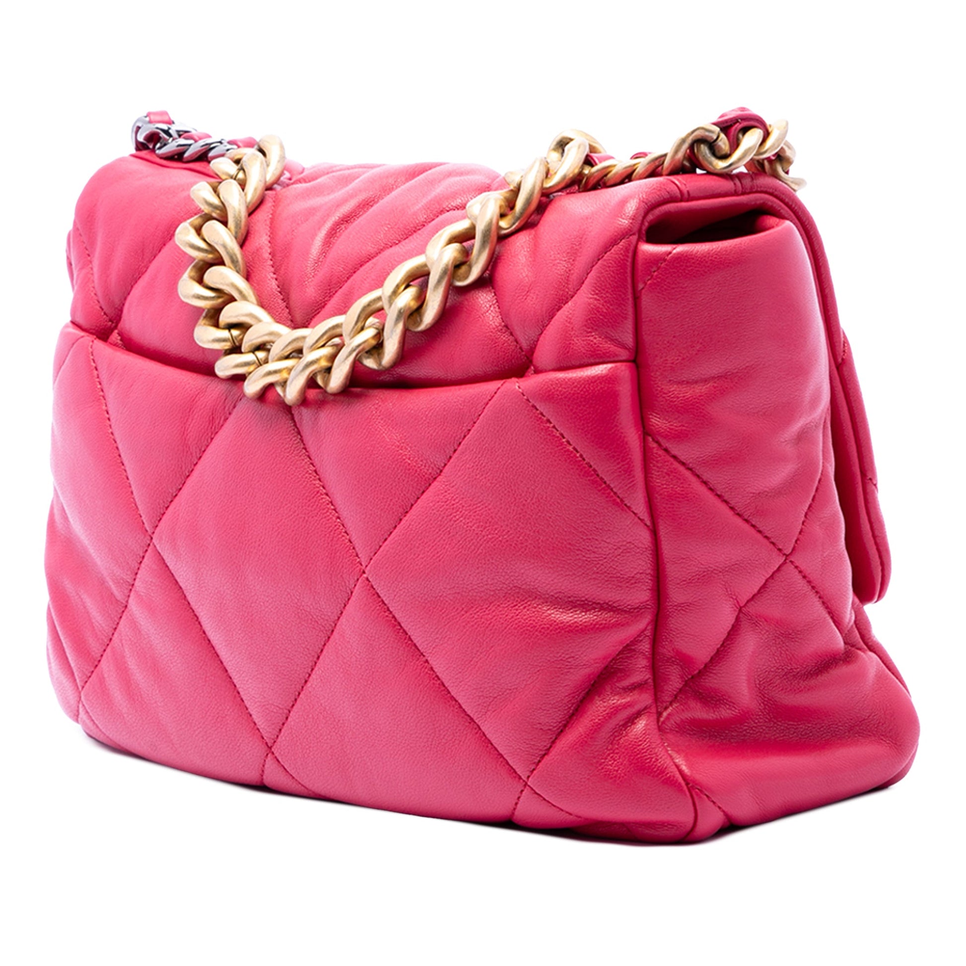 Chanel Large Lambskin 19 Flap