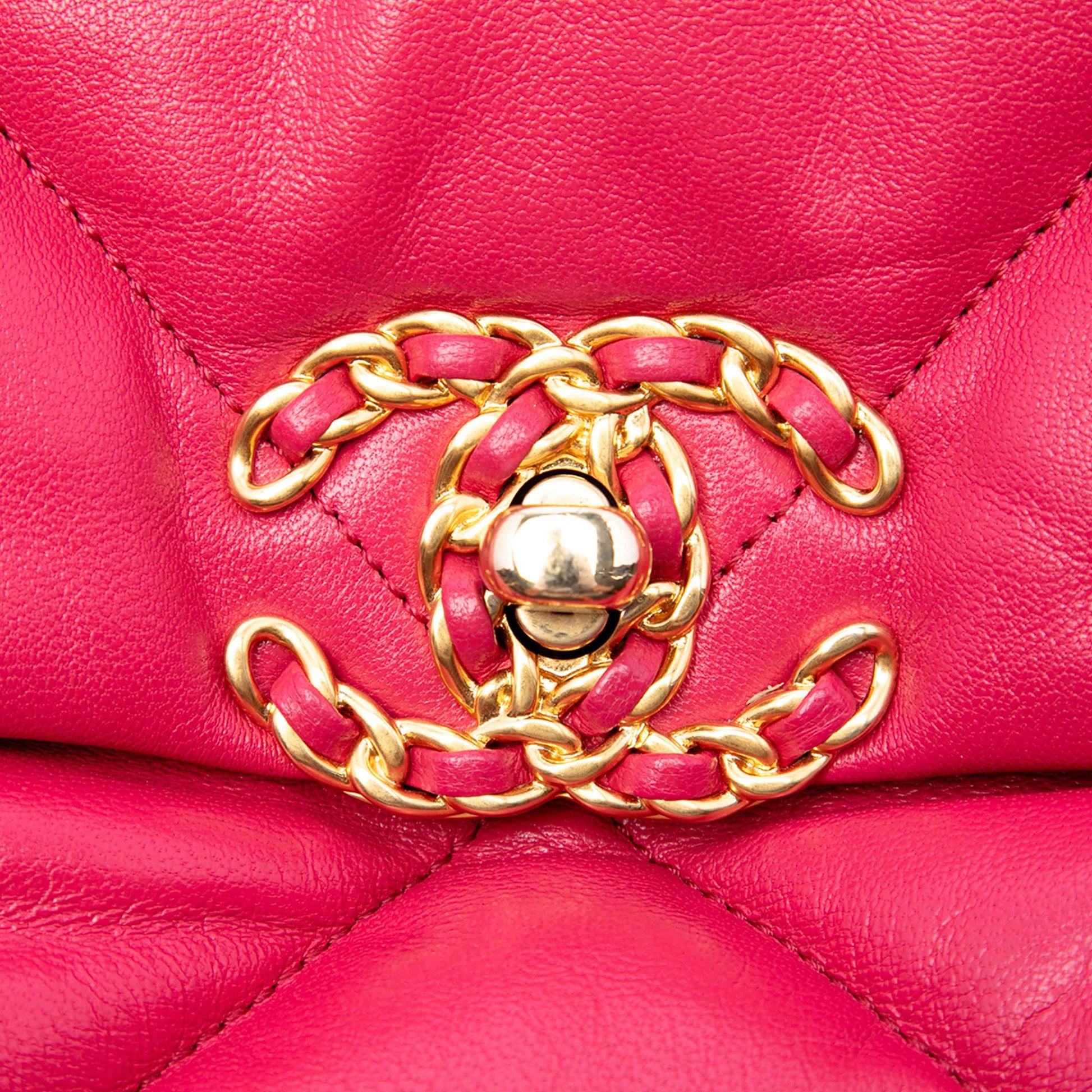 Chanel Large Lambskin 19 Flap