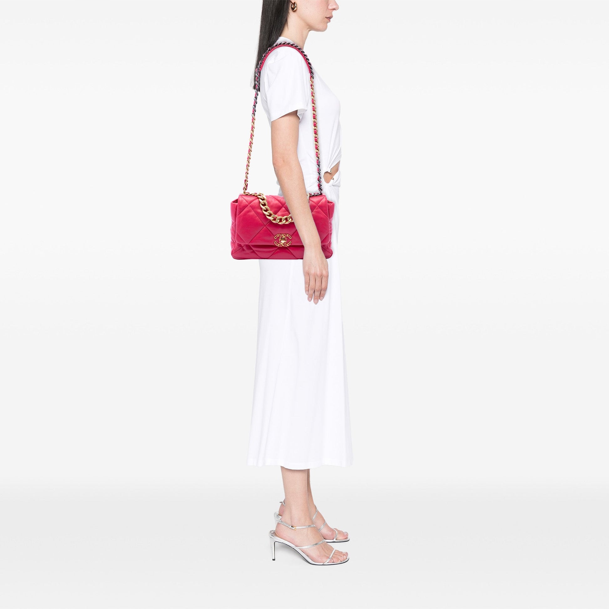 Chanel Large Lambskin 19 Flap