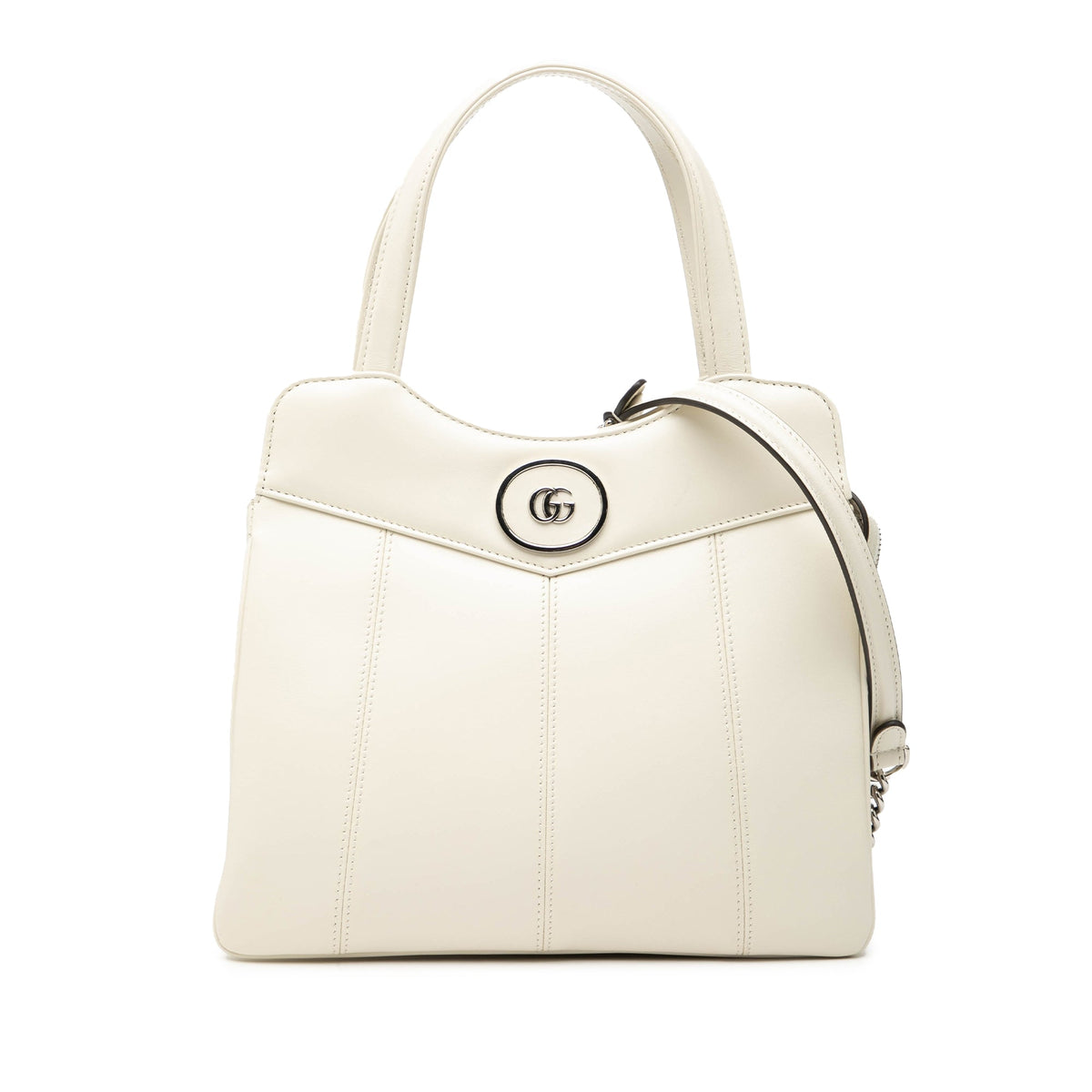 Gucci Small Leather Petite GG Tote