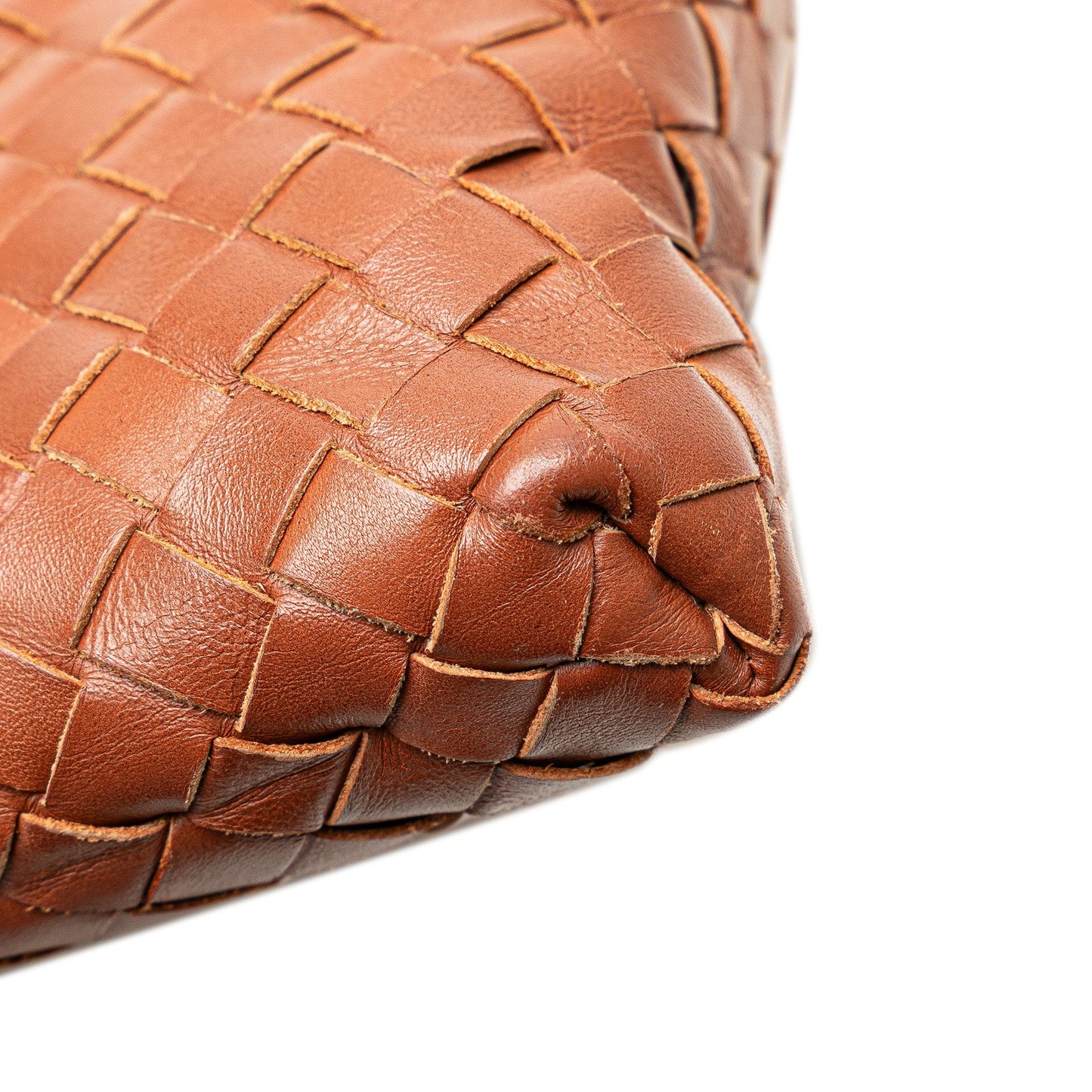 Bottega Veneta Leather Intrecciato Crossbody