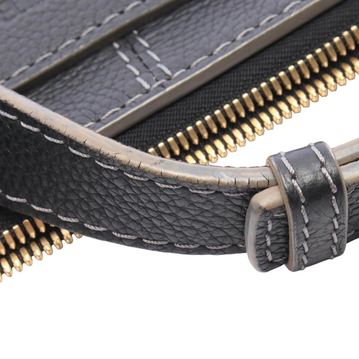 LOEWE Anagram Canvas New Road Crossbody — Black