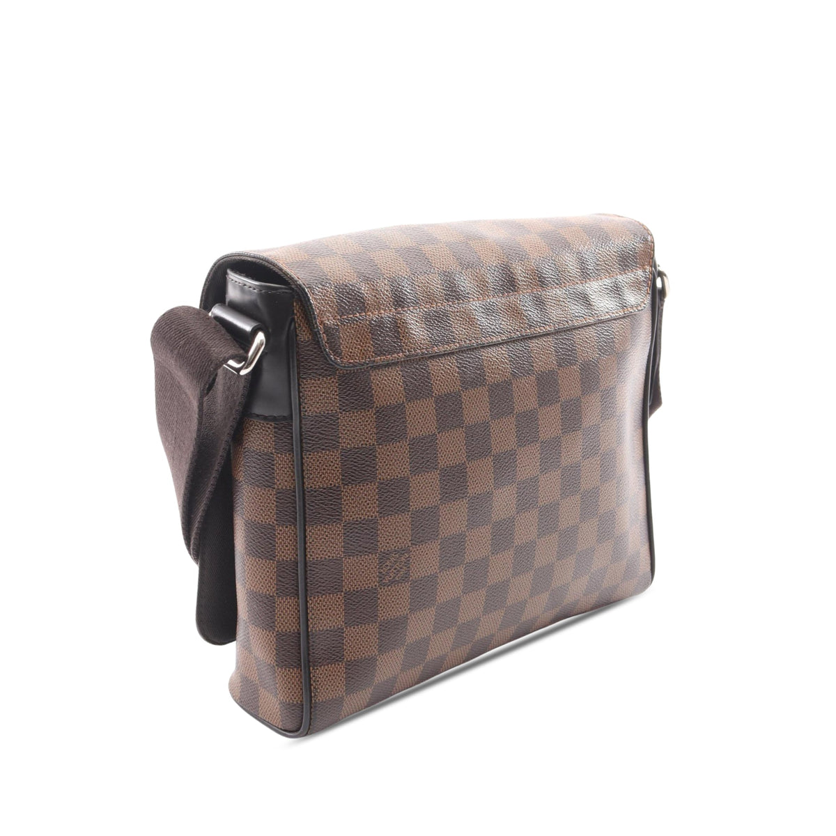 Louis Vuitton Damier Ebene District PM — Brown