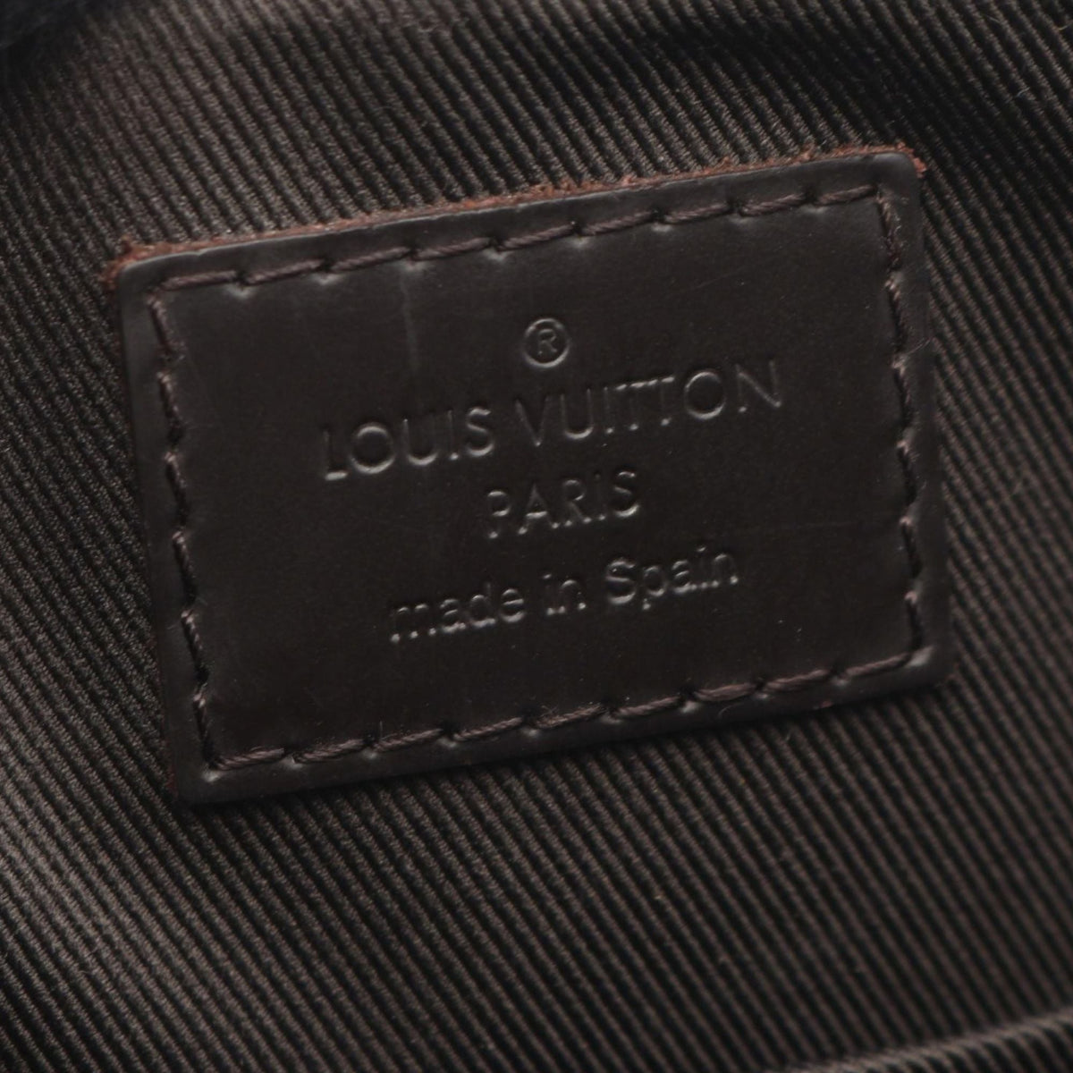 Louis Vuitton Damier Ebene District PM — Brown