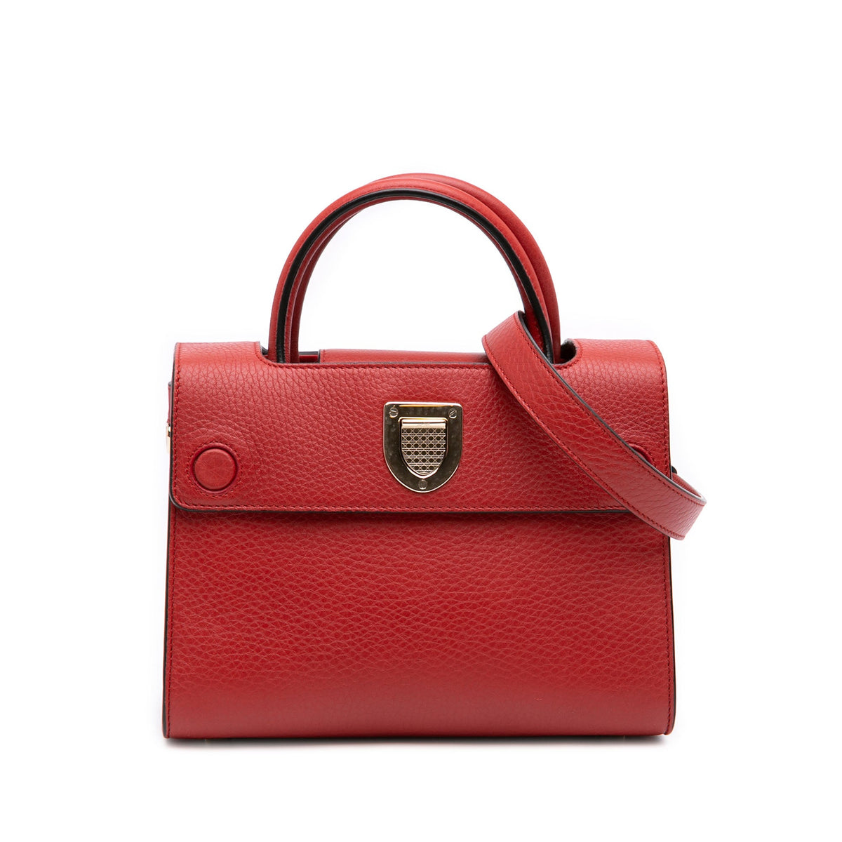 Dior Mini Grained Calfskin Diorever Satchel