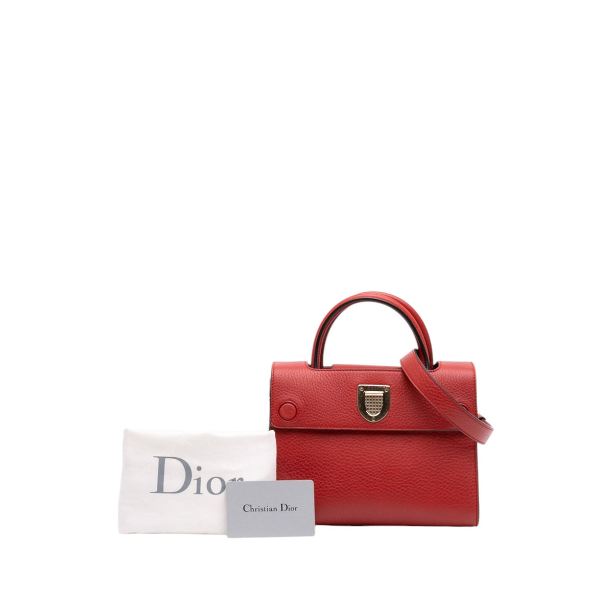 Dior Mini Grained Calfskin Diorever Satchel