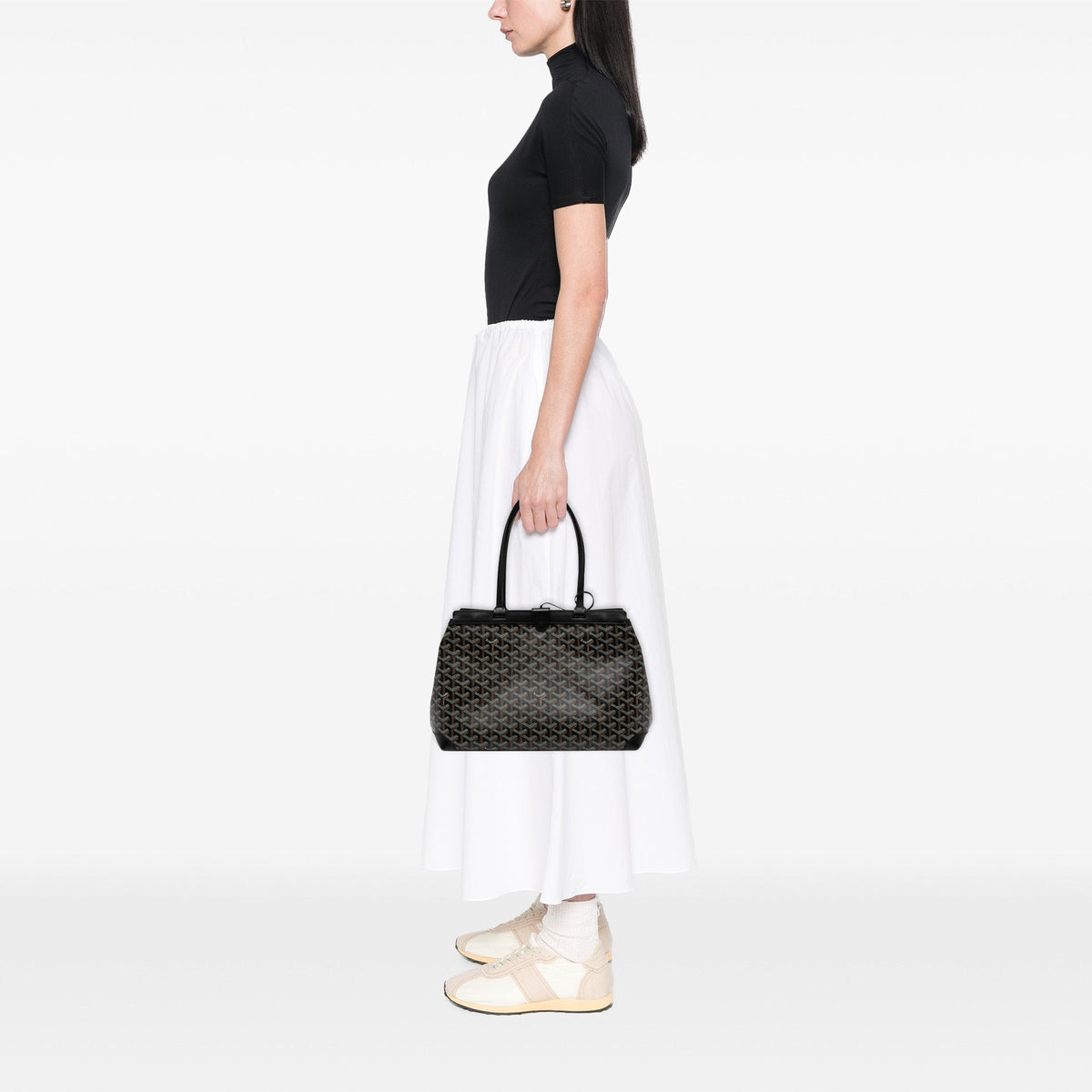 Goyard Goyardine Bellechasse PM — Black