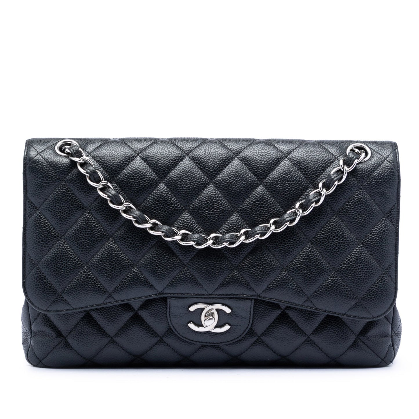 Chanel Jumbo Classic Caviar Double Flap