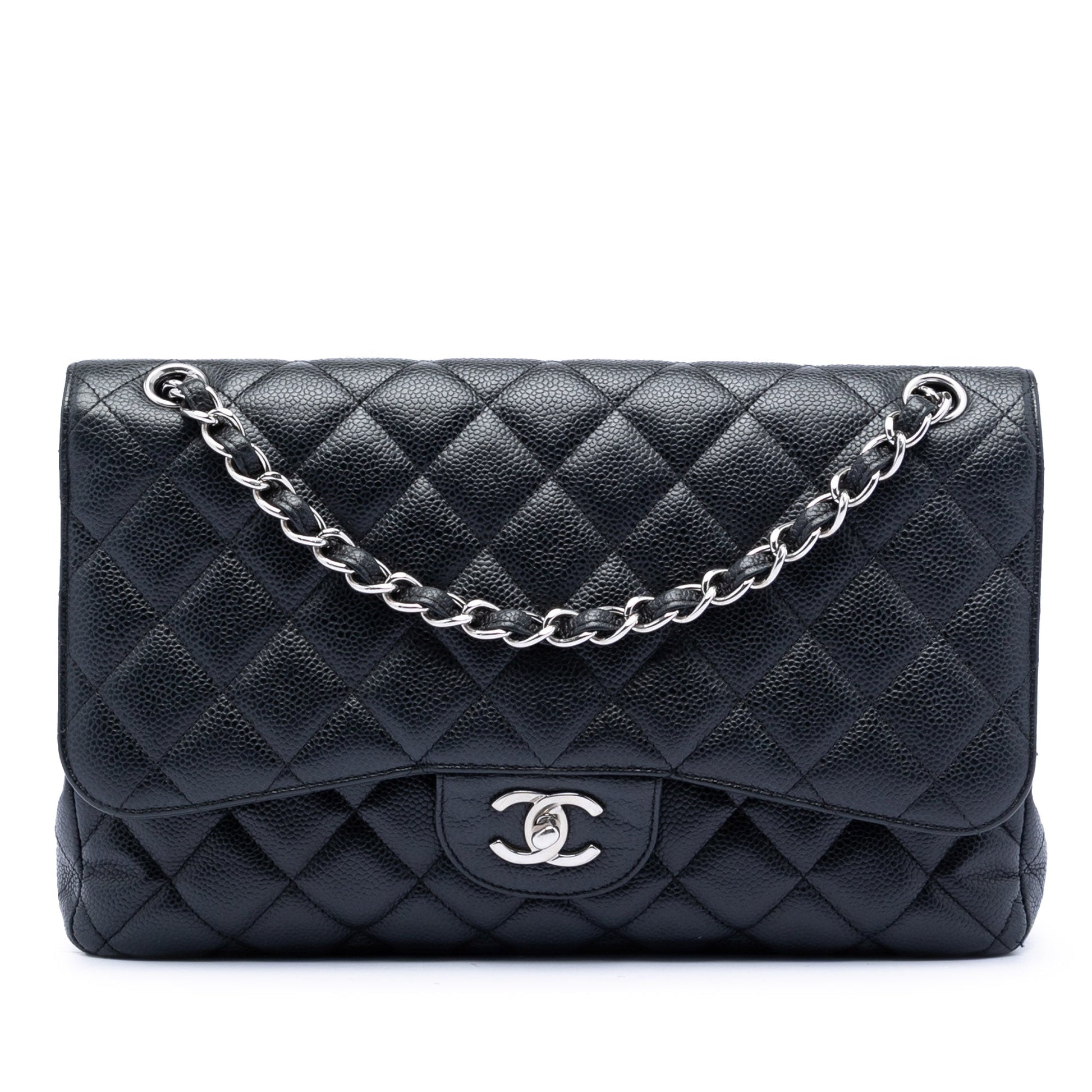Chanel Jumbo Classic Caviar Double Flap