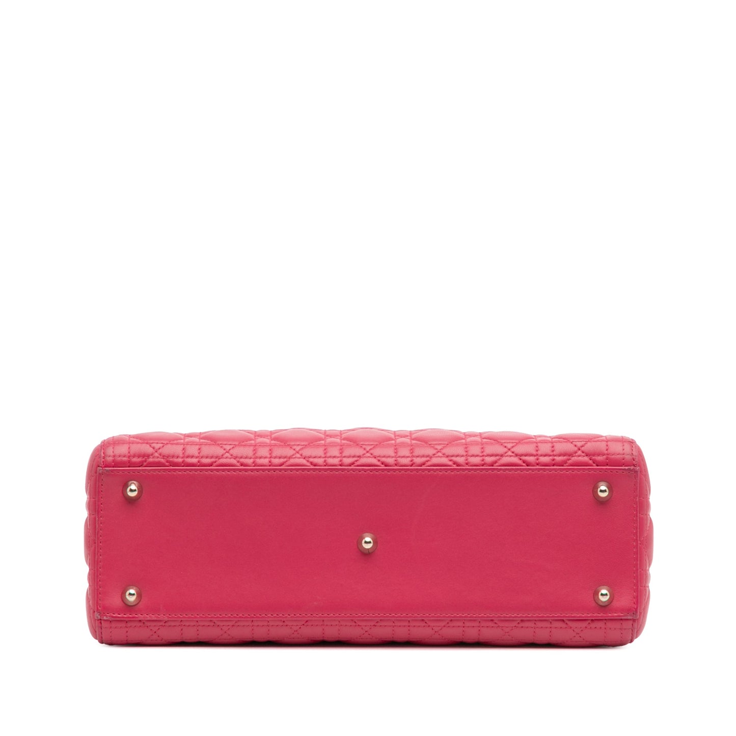 Dior Large Lambskin Cannage Lady Dior