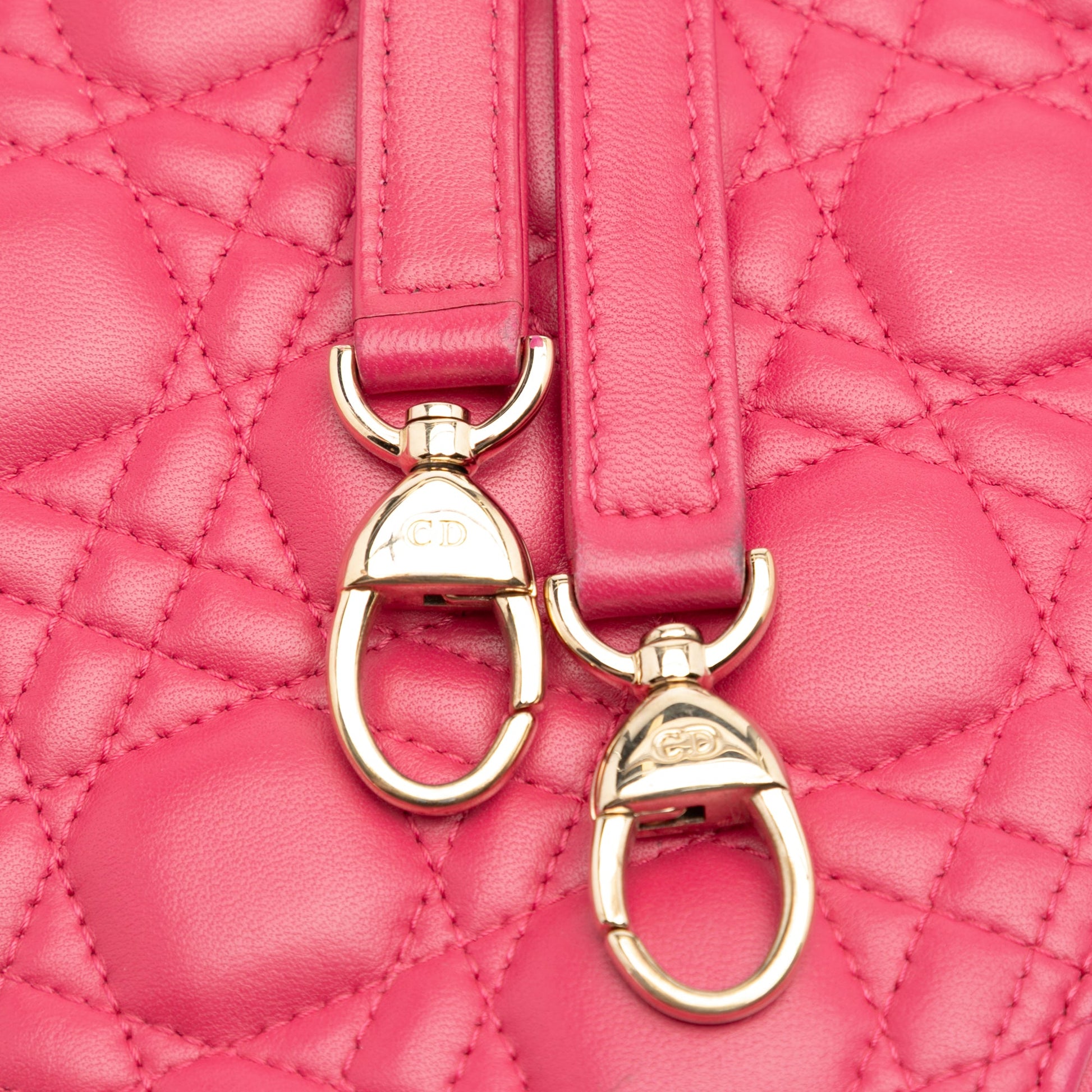 Dior Large Lambskin Cannage Lady Dior