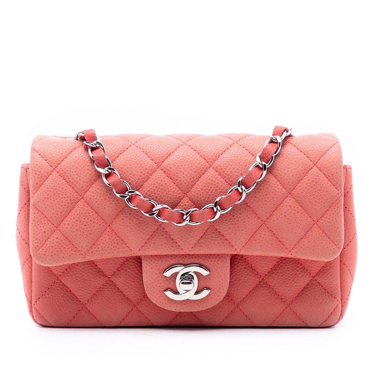 Chanel Mini Rectangular Classic Caviar Single Flap