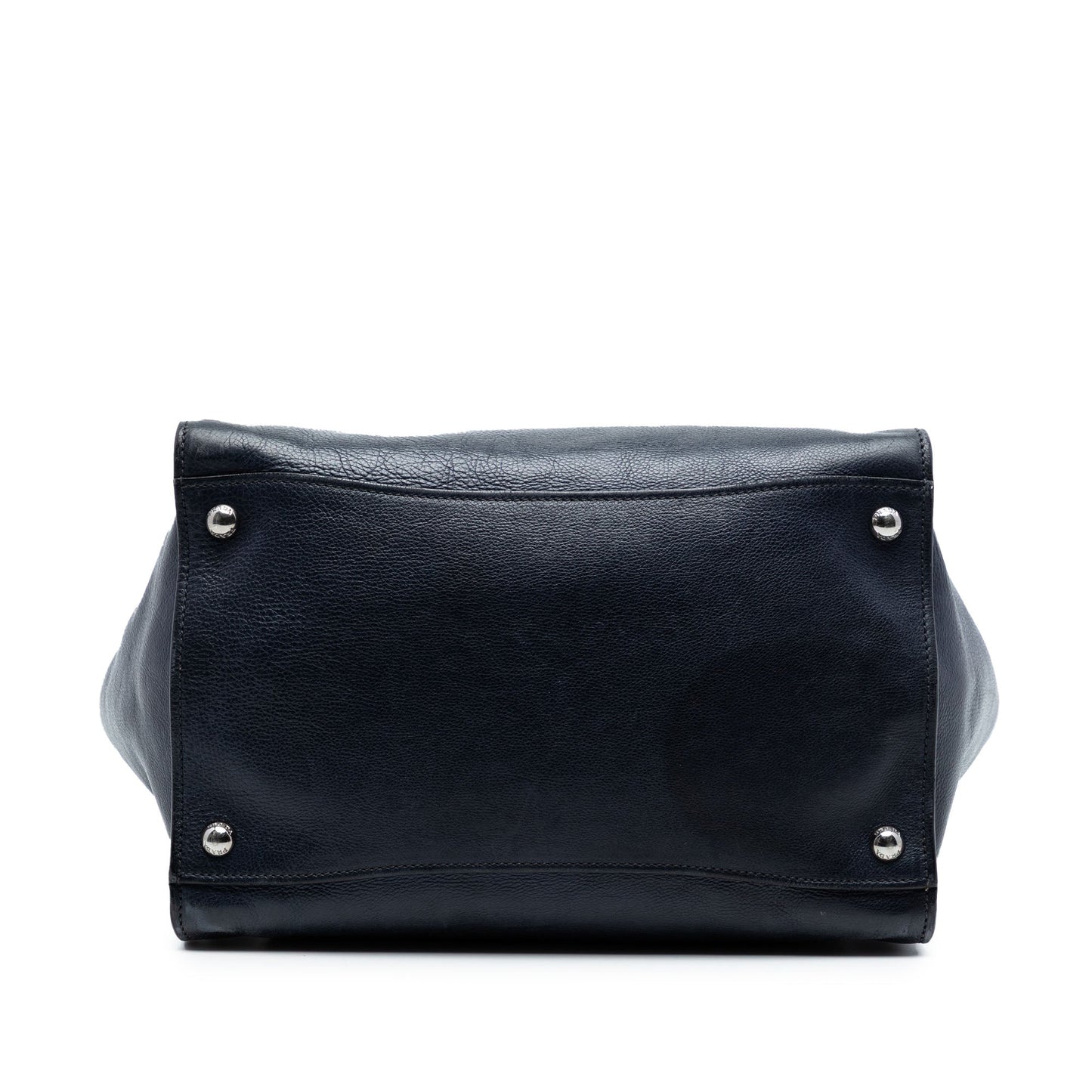 Prada Glace Calf Twin Pocket Double Handle Satchel