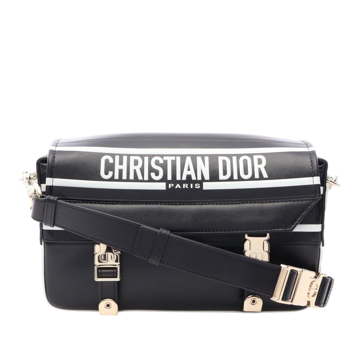 Dior Small Smooth Calfskin Embroidered Diorcamp Messenger Bag