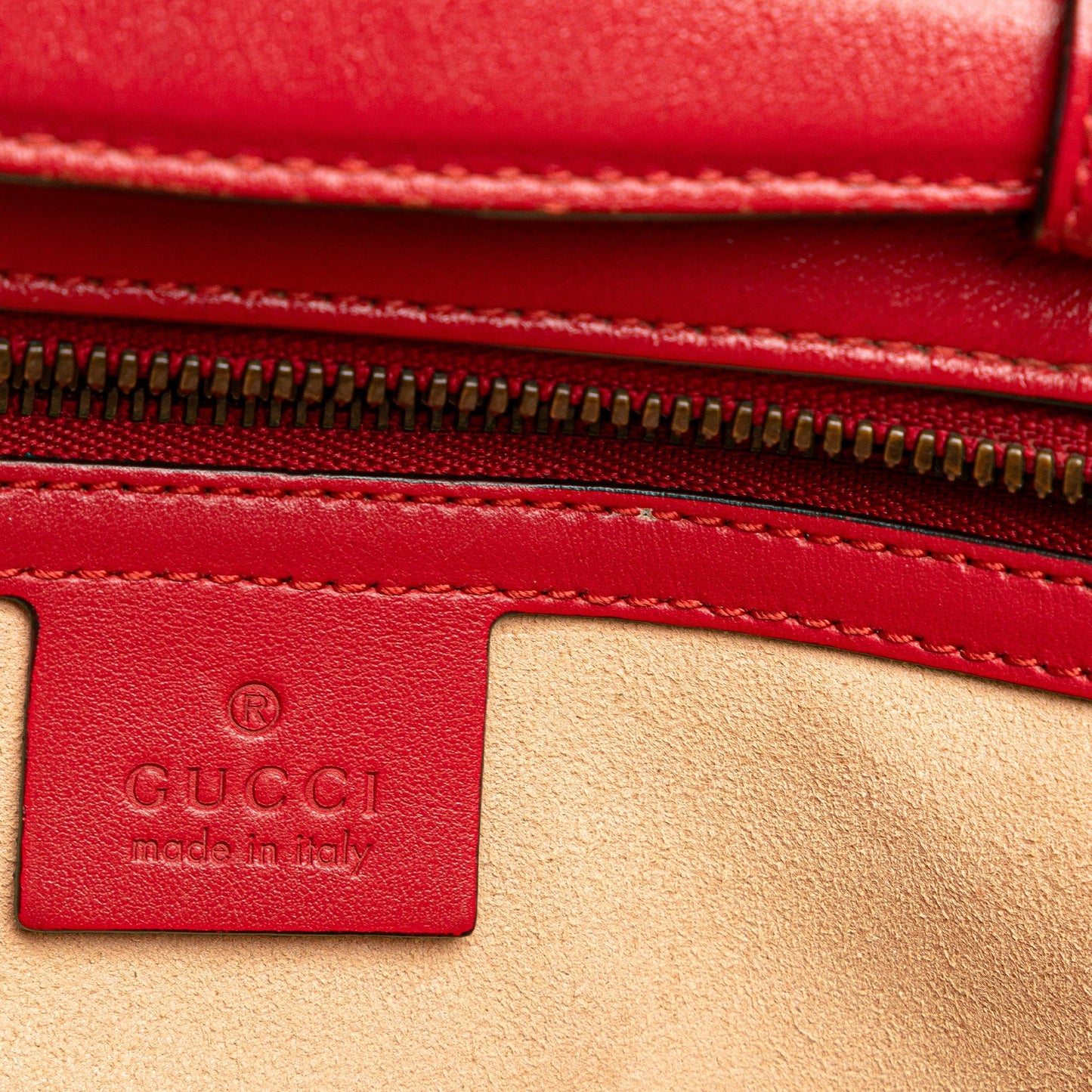 Gucci Small GG Marmont Matelasse Leather Sylvie Top Handle Satchel