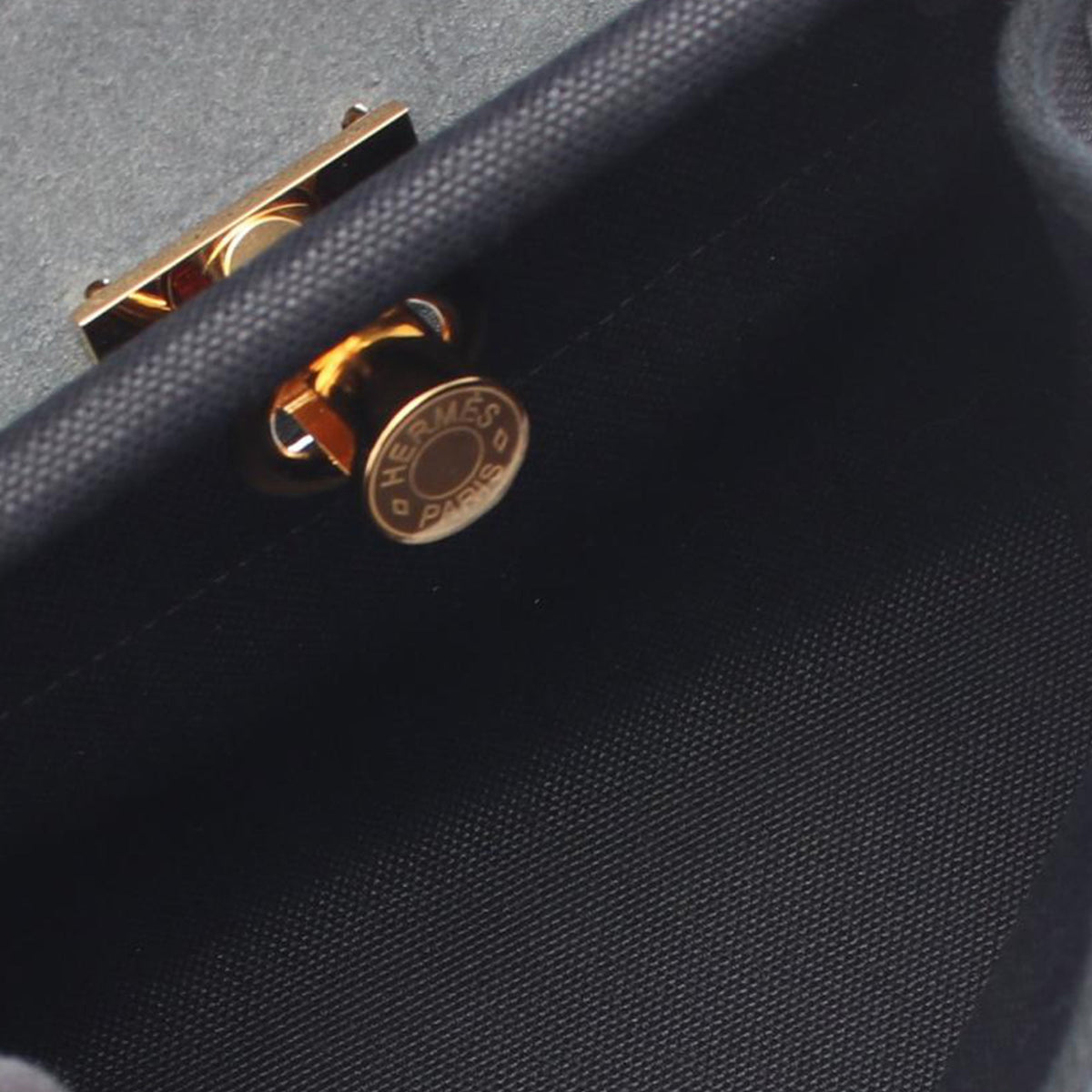Hermès Military Toile and Vache Hunter Herbag Zip 20