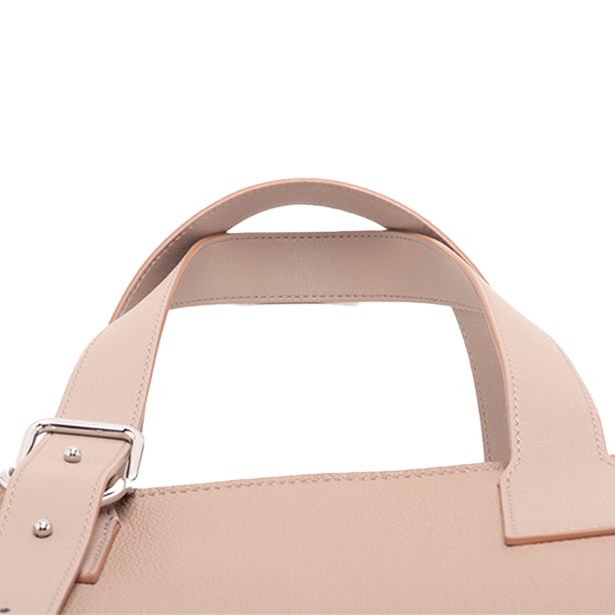 LOEWE Leather Anagram Buckle Tote