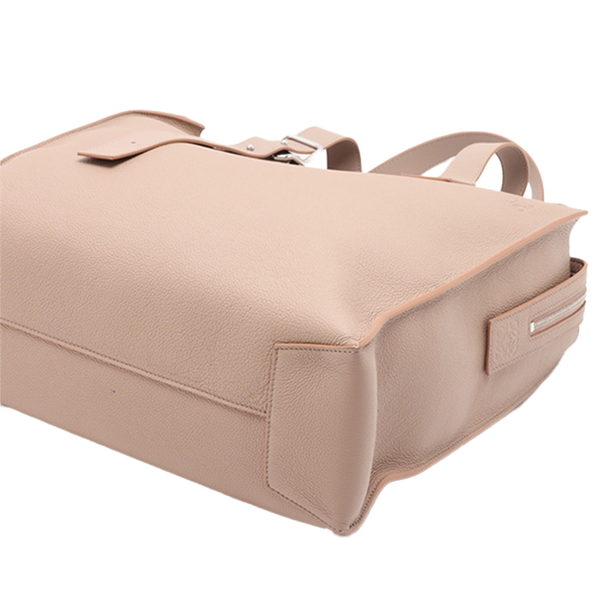 LOEWE Leather Anagram Buckle Tote