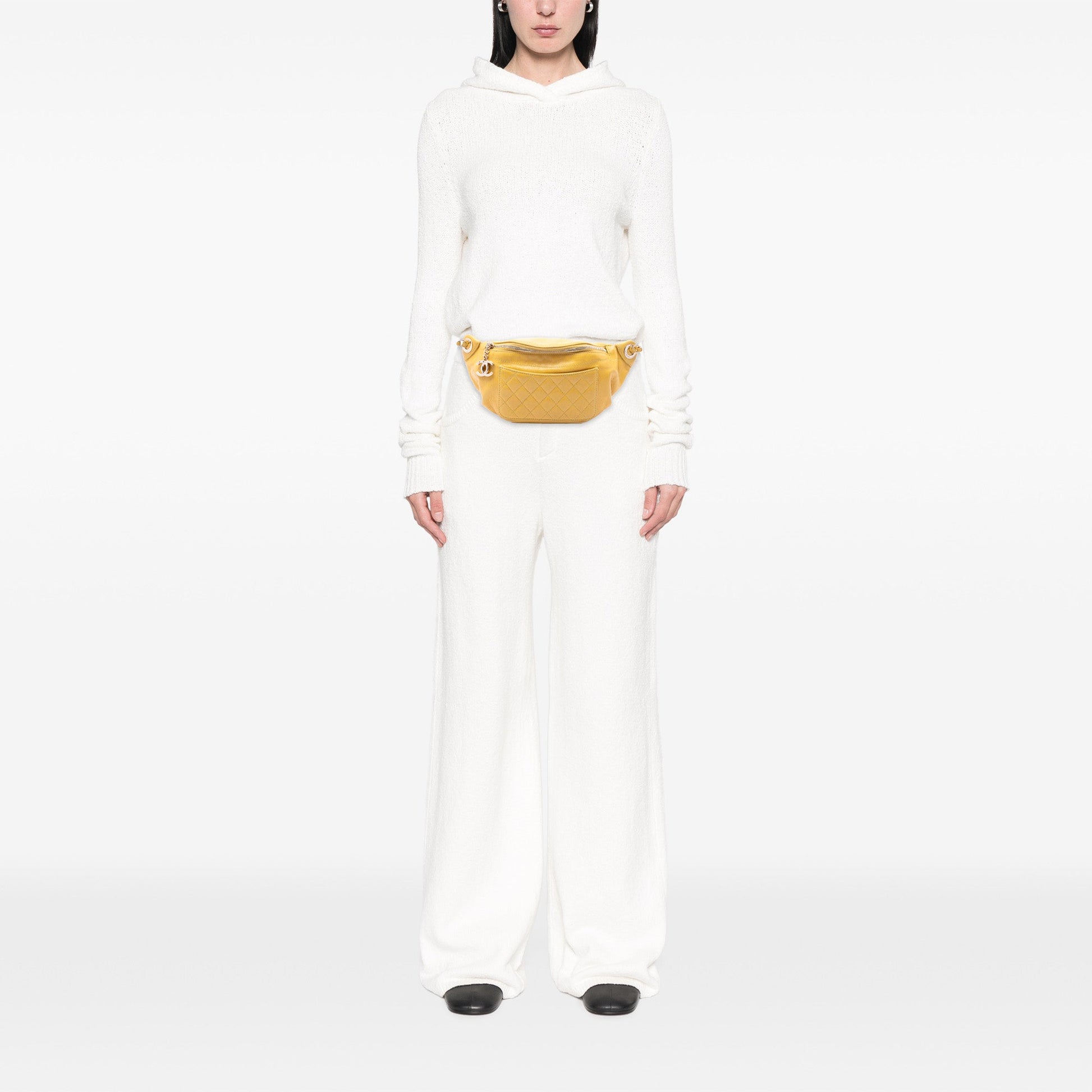 Chanel Quilted Lambskin Classic Bi Waist Bag