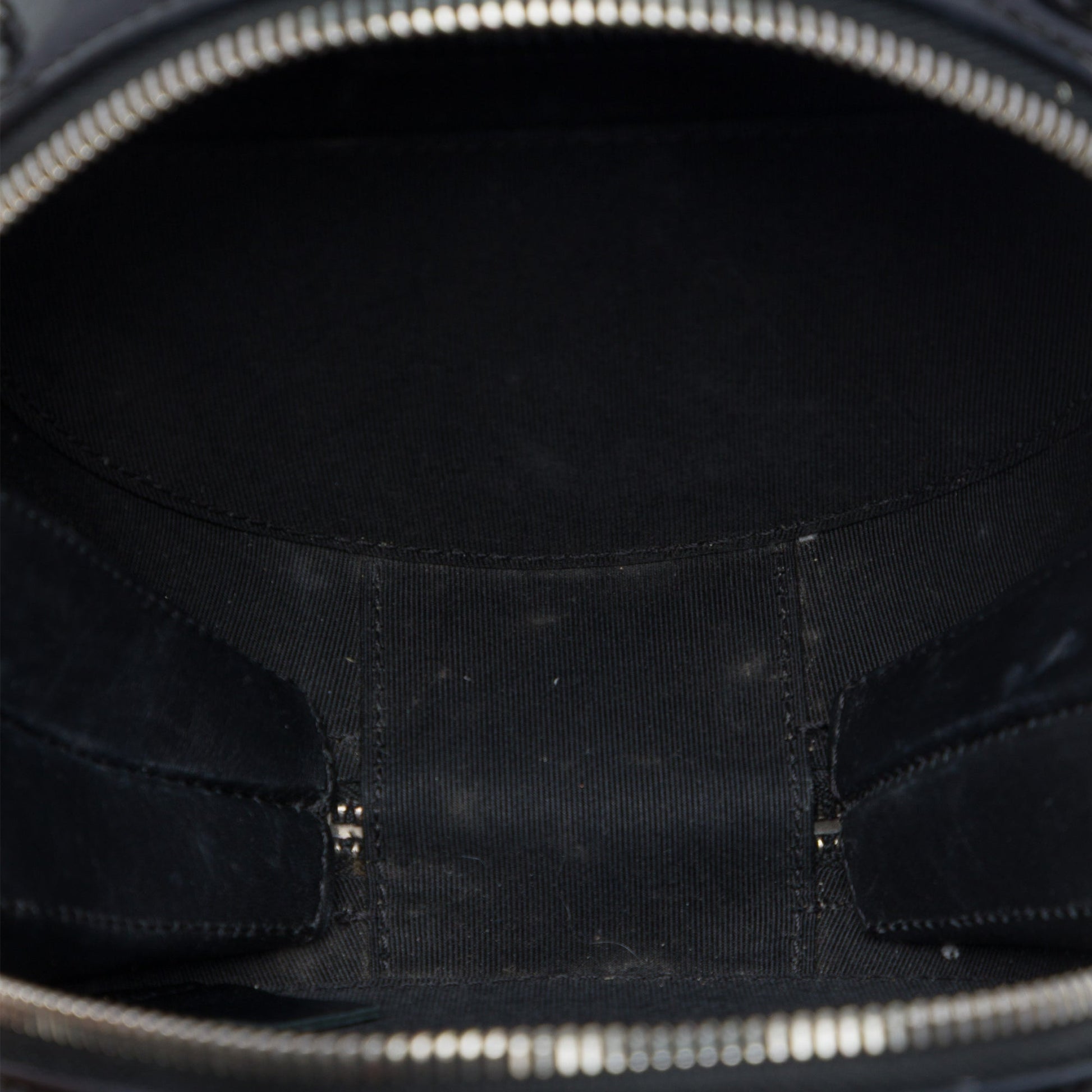 Chanel CC Patent Round as Earth Bag