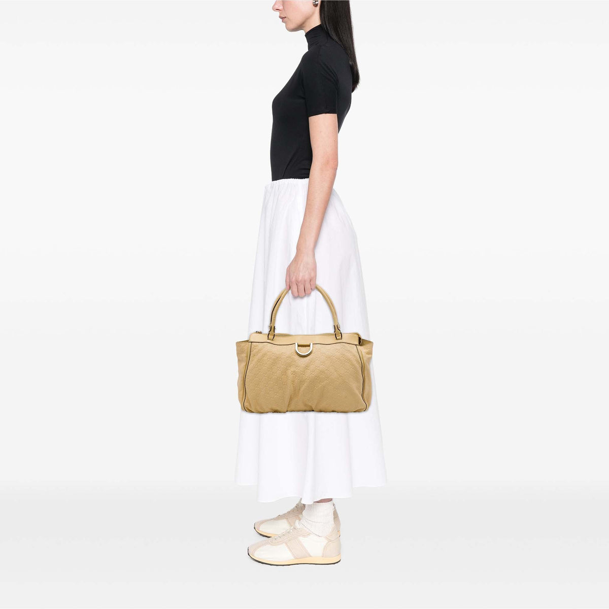 Gucci Guccissima Abbey D Ring Tote
