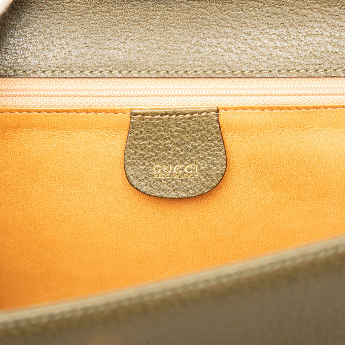Gucci Calfskin Turnlock Flap Crossbody — Green