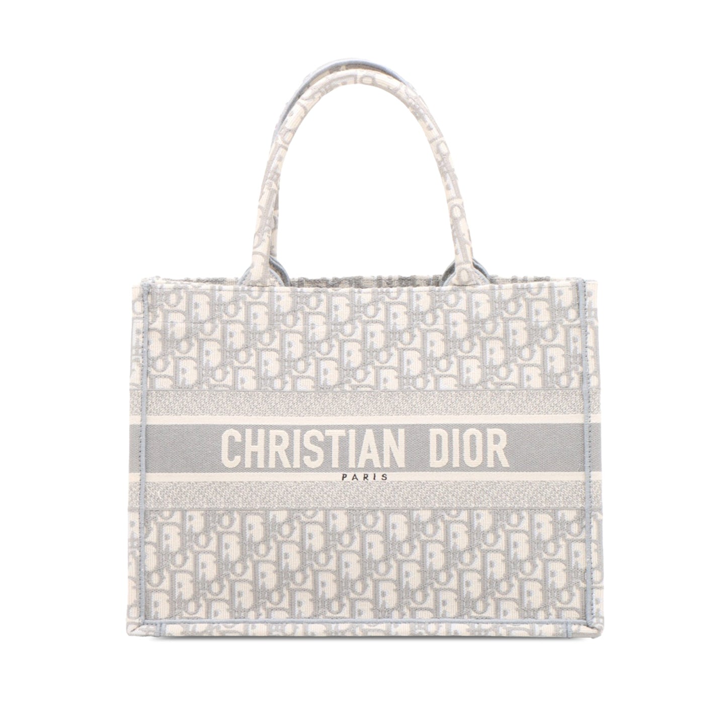 Dior Medium Oblique Canvas Book Tote