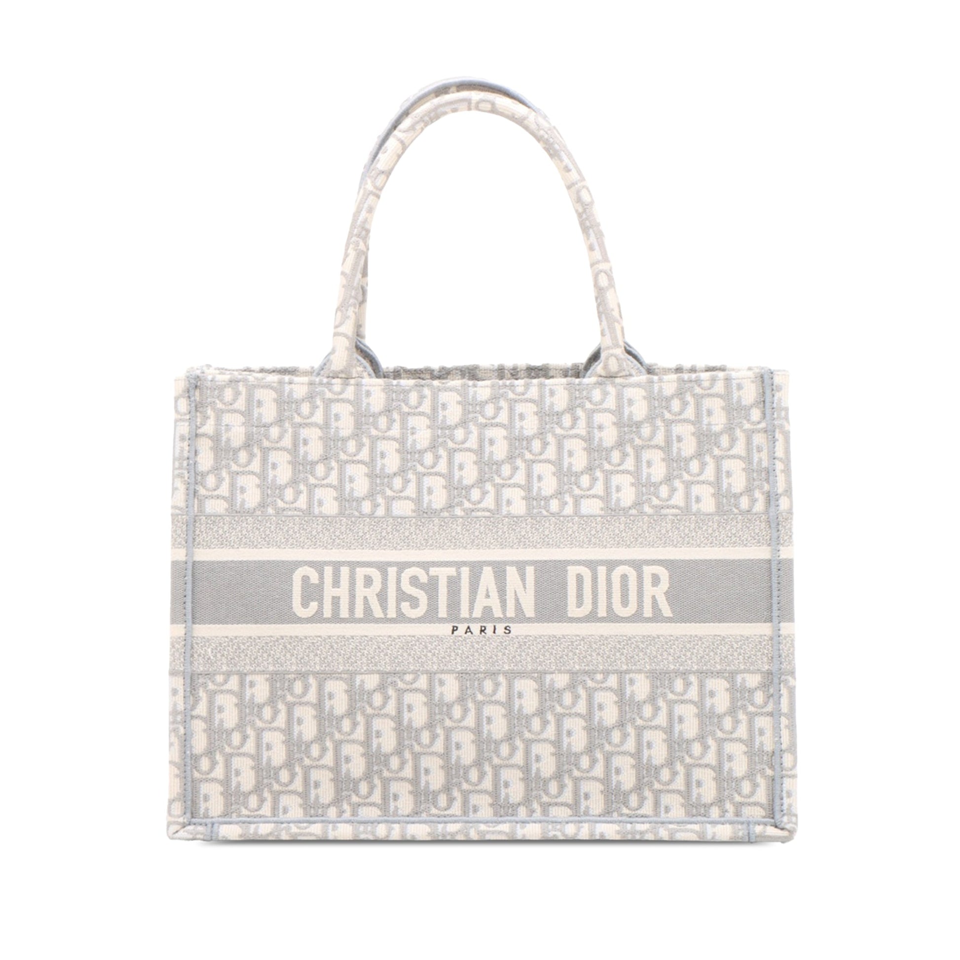 Dior Medium Oblique Canvas Book Tote