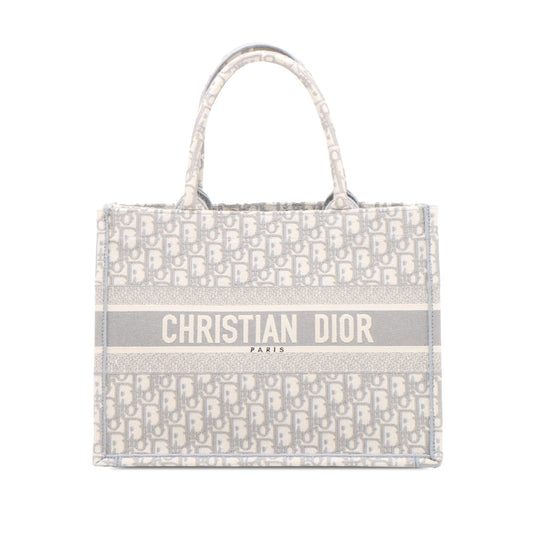 Dior Medium Oblique Canvas Book Tote