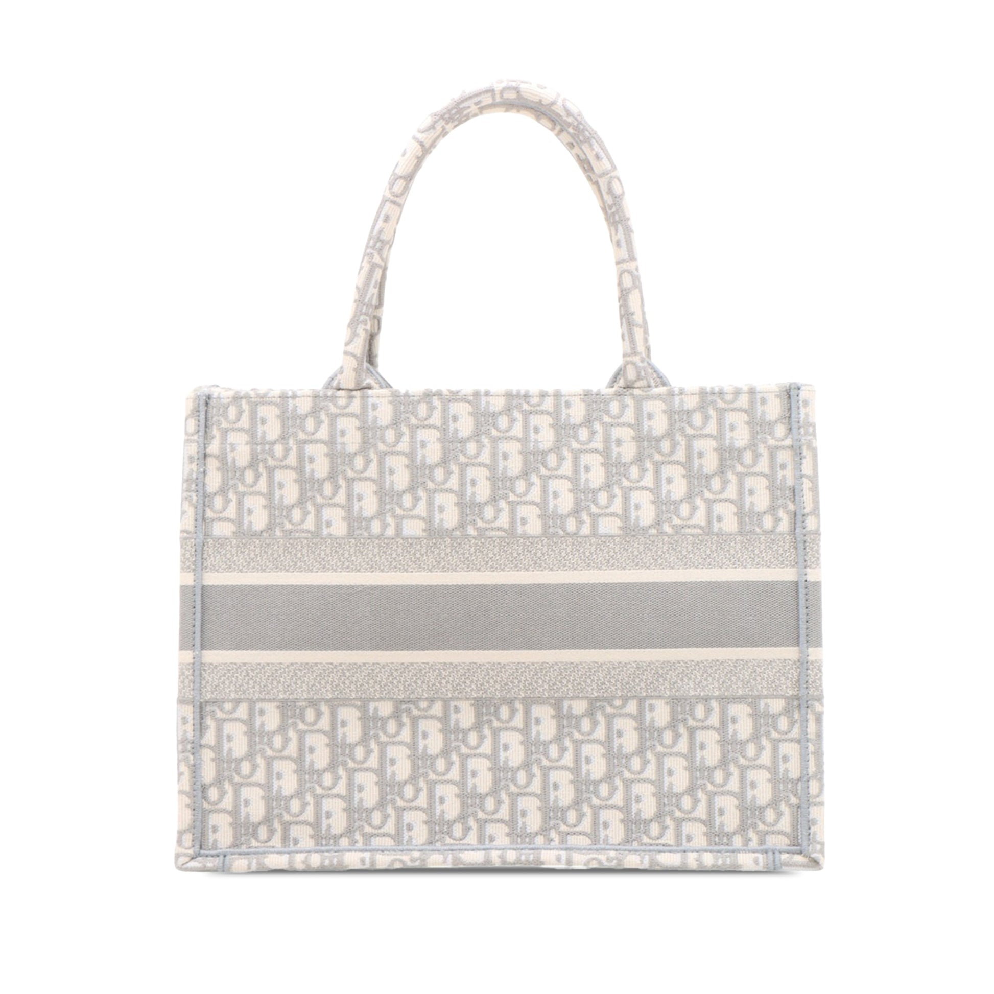 Dior Medium Oblique Canvas Book Tote