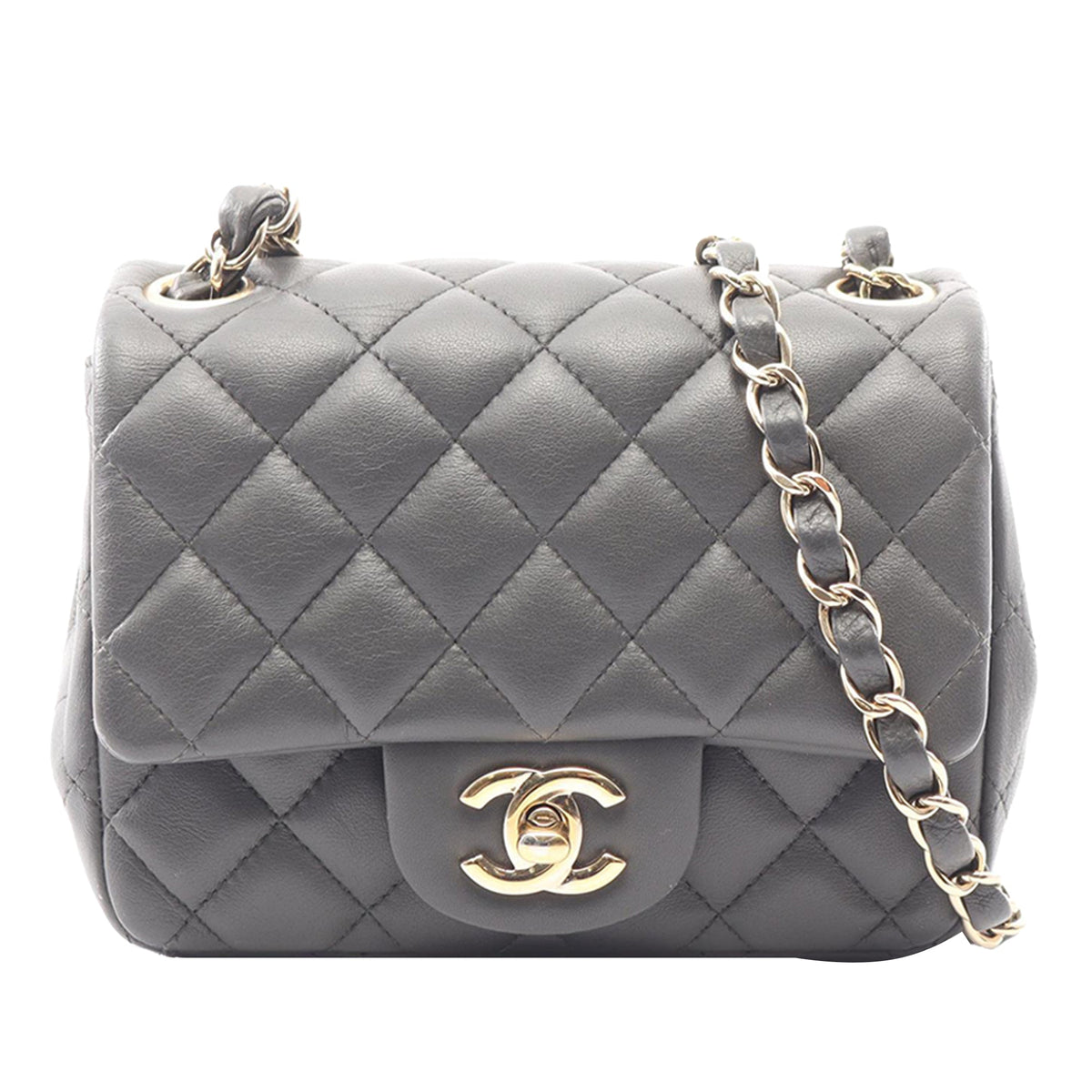 Chanel Mini Square Classic Lambskin Single Flap