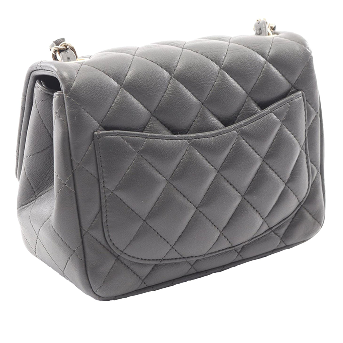 Chanel Mini Square Classic Lambskin Single Flap