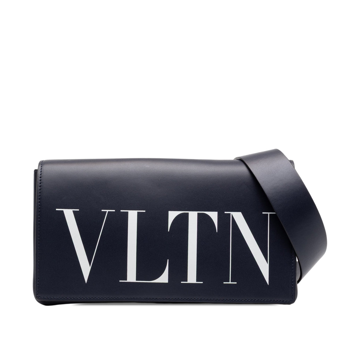 Valentino Leather VLTN Flap Crossbody