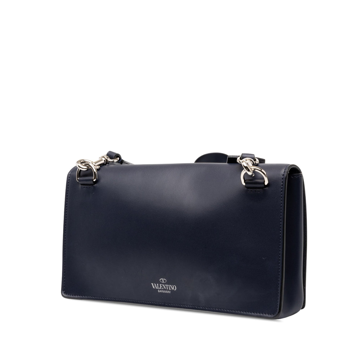 Valentino Leather VLTN Flap Crossbody