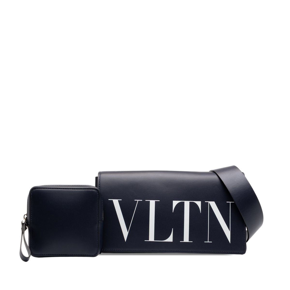 Valentino Leather VLTN Flap Crossbody