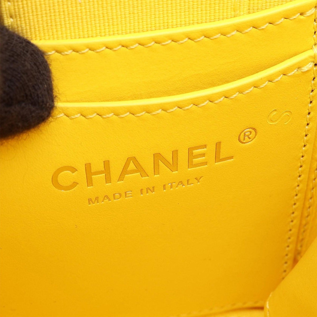 Chanel CC Quilted Lambskin Vanity Case