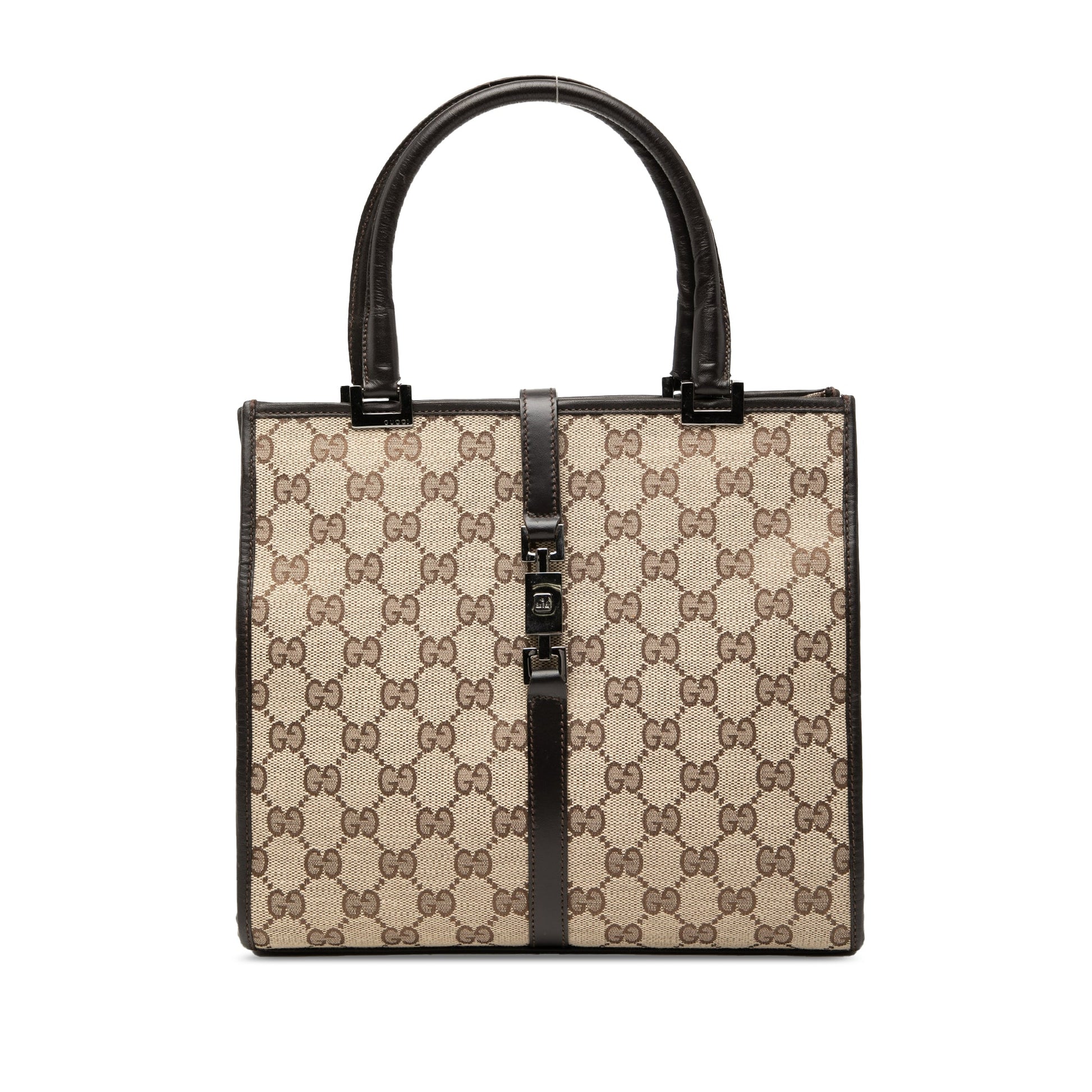 Gucci GG Canvas Jackie Handbag