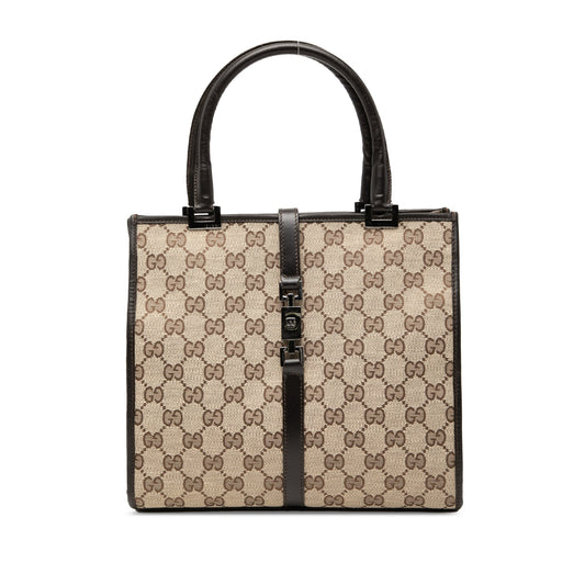 Gucci GG Canvas Jackie Handbag