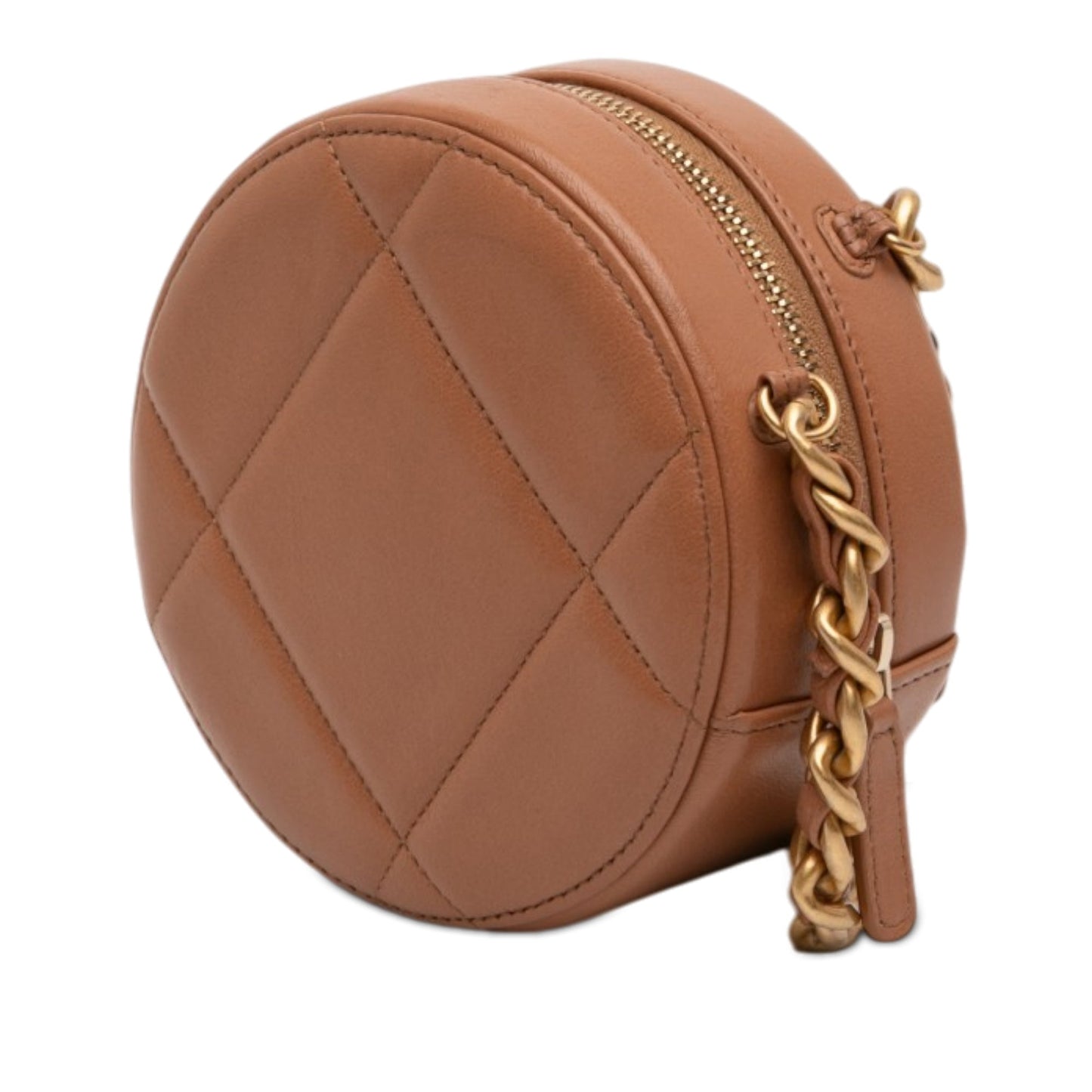 Chanel Mini Round 19 Clutch with Strap