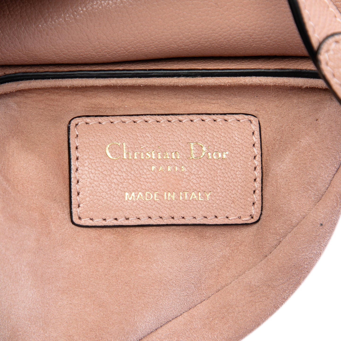 Dior Micro Goatskin Saddle Bag