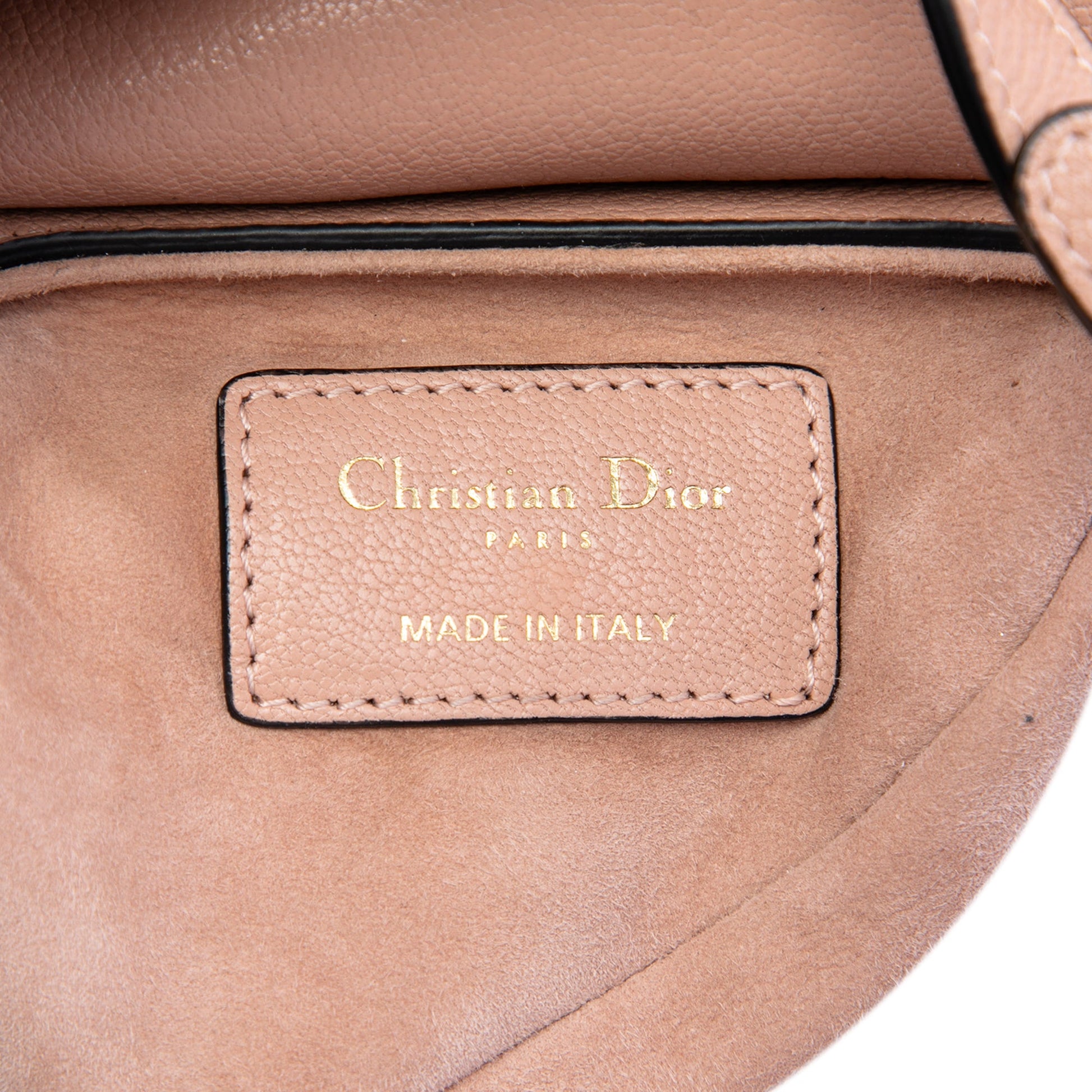 Dior Micro Goatskin Saddle Bag