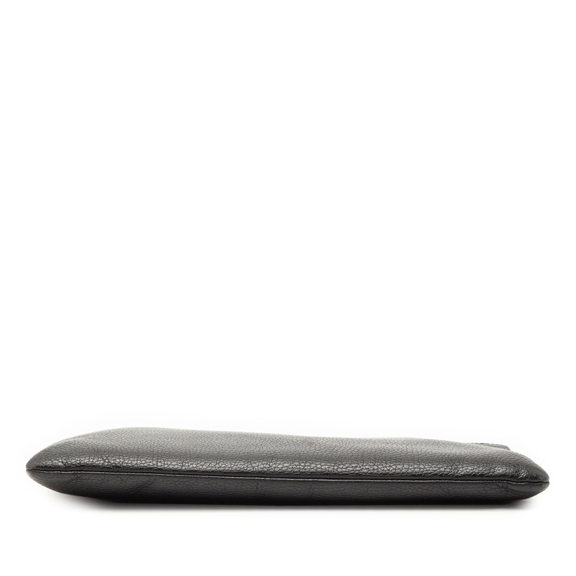 Gucci Calfskin Bamboo Tassel Clutch