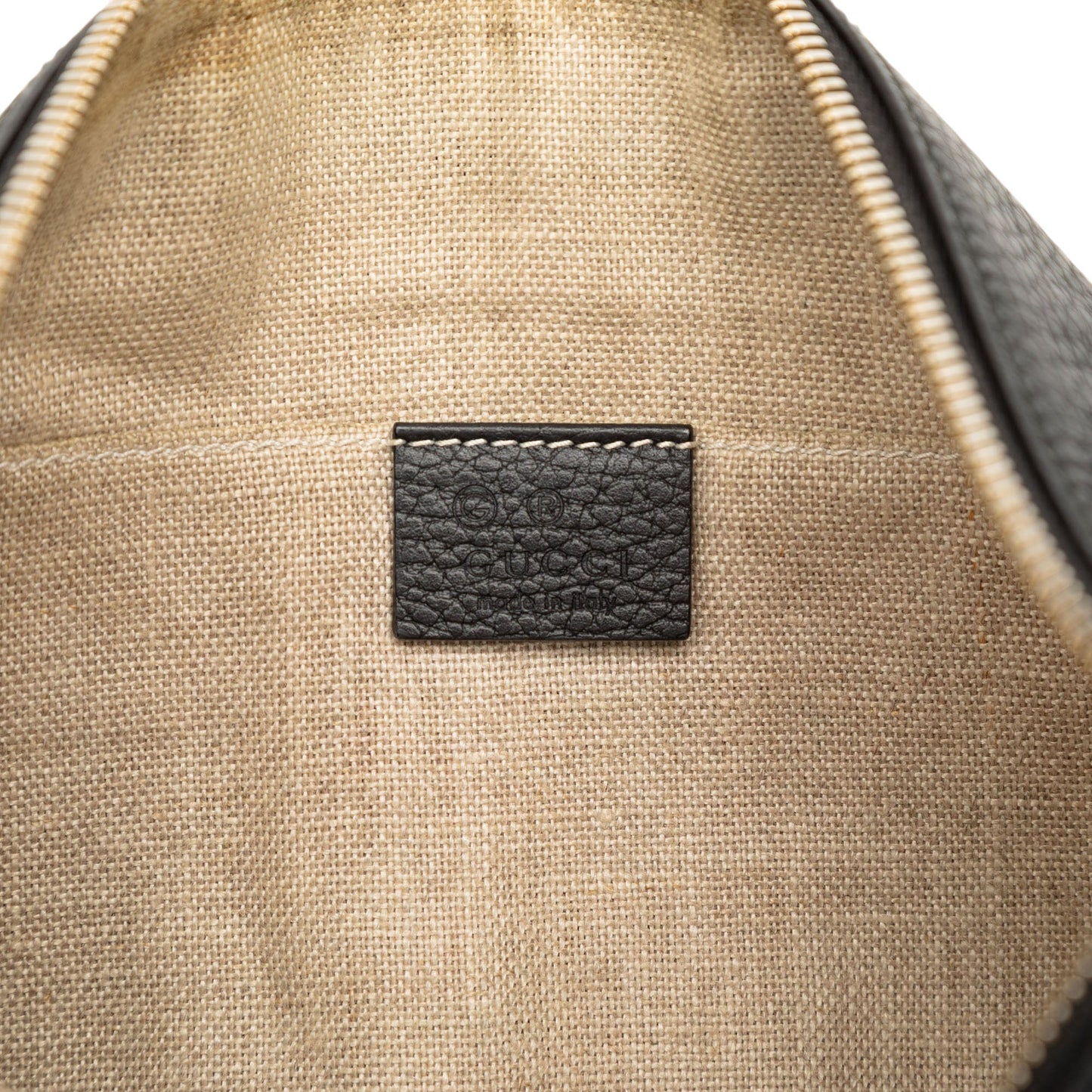 Gucci Calfskin Bamboo Tassel Clutch