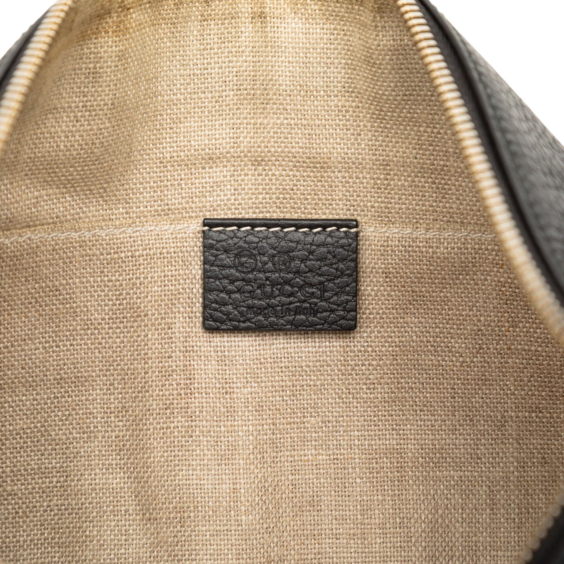 Gucci Calfskin Bamboo Tassel Clutch