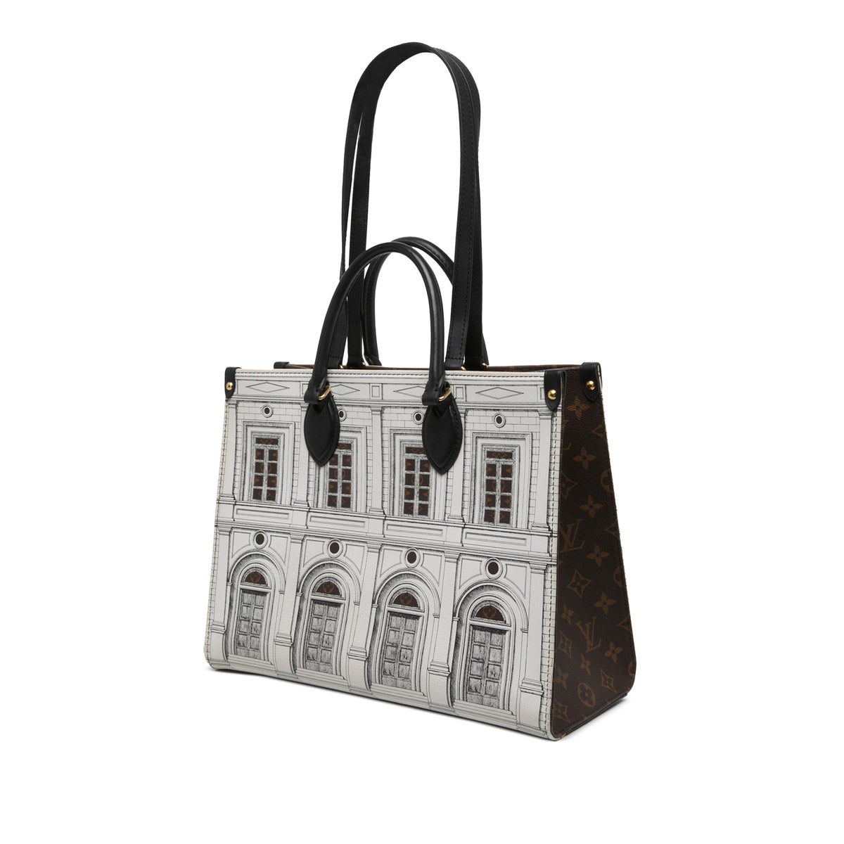 Louis Vuitton Fornasetti Architettura OnTheGo MM — White