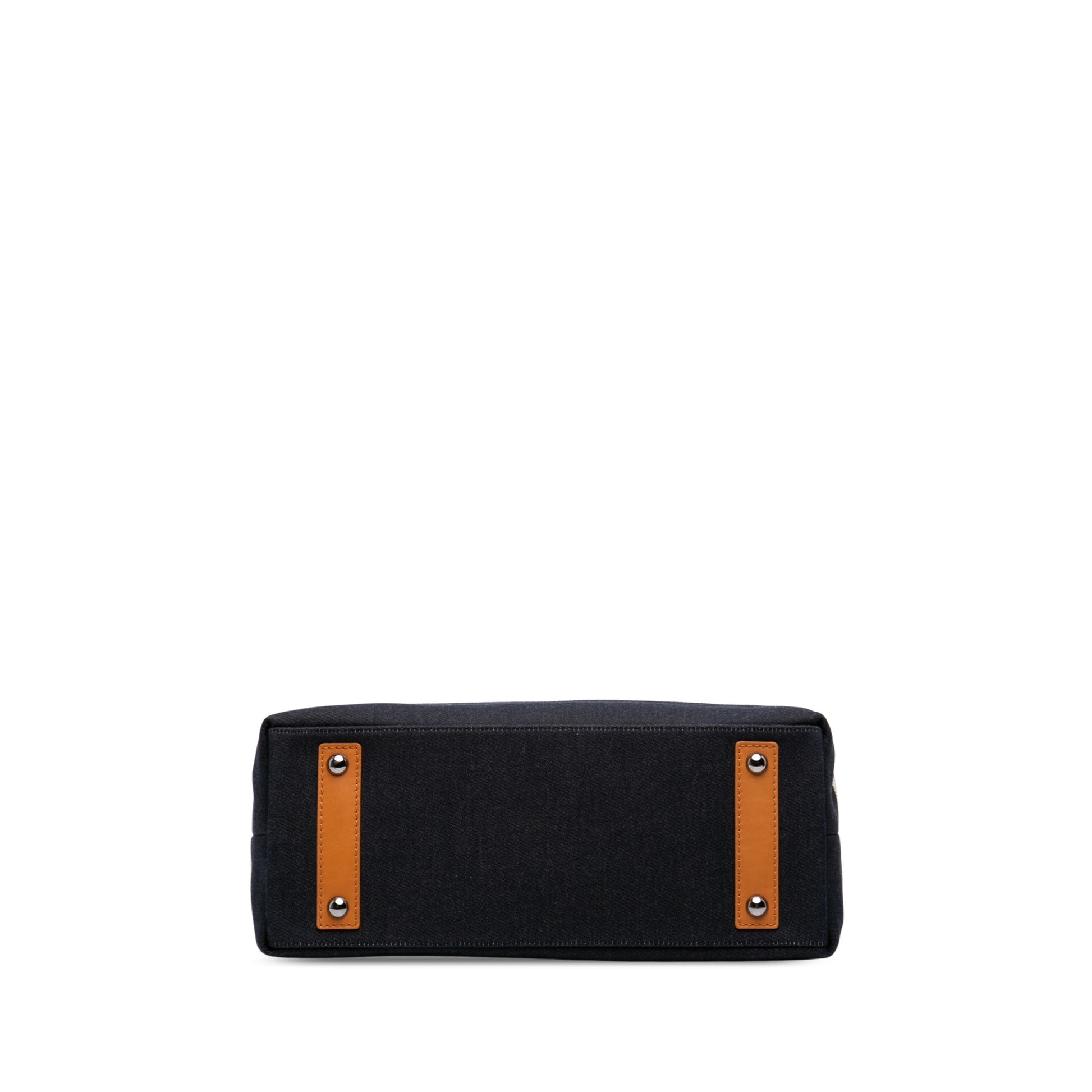 Chanel CC Large Denim Shopping Tote