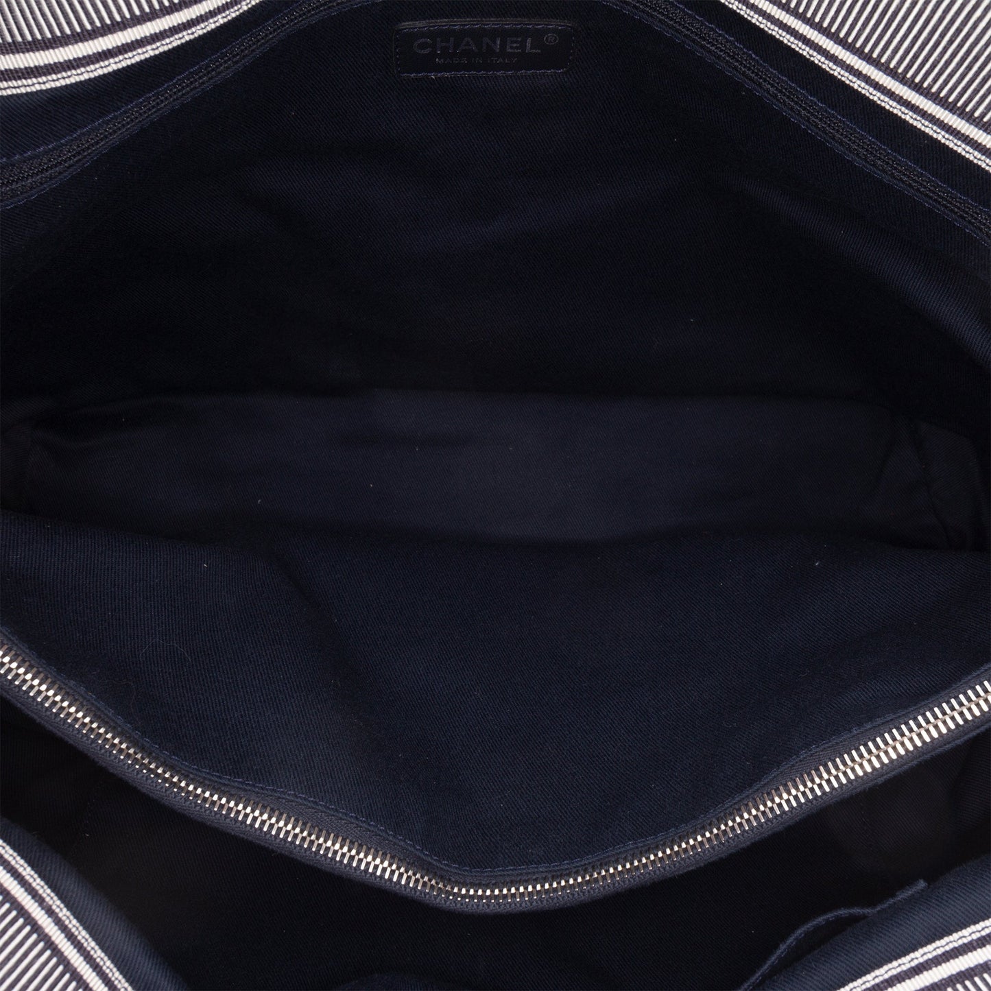 Chanel CC Large Denim Shopping Tote